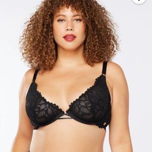 Savage X Fenty Black Lace Bra